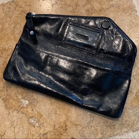 Hobo - Black Leather Clutch - Picture 4 of 6